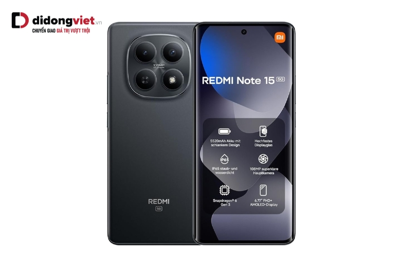 7 điểm mạnh vượt trội của Redmi Note 15 5G