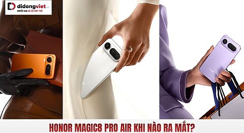 Honor Magic8 Pro Air ra mắt