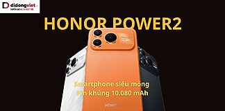 Honor Power2 ra mắt pin khủng 10.080 mAh