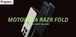 Motorola Razr Fold ra mắt chính thức