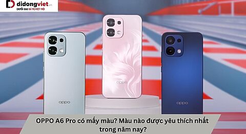 OPPO A6 Pro có mấy màu? Màu nào được yêu thích nhất trong năm nay? OPPO A6 Pro có mấy màu