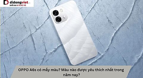 OPPO A6s có mấy màu