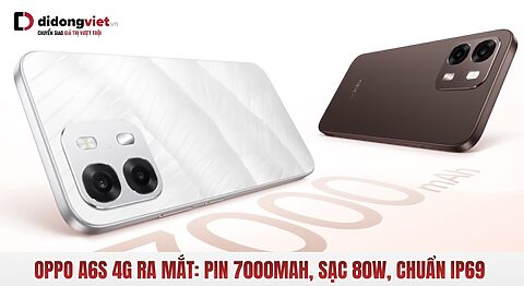 OPPO A6s 4G ra mắt