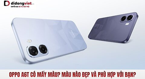 OPPO A6t có mấy màu