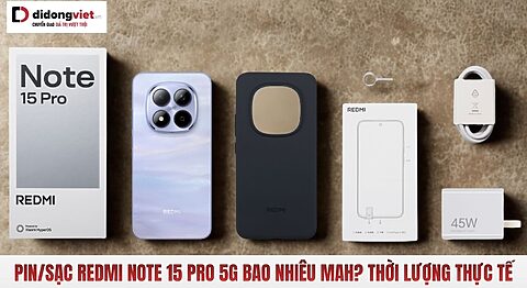 Pin Redmi Note 15 Pro 5G