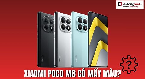 POCO M8 có mấy màu