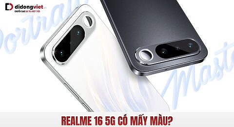 realme 16 5G có mấy màu? Màu nào đẹp?