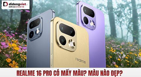 realme 16 Pro có mấy màu? 3 phiên bản màu sắc đẹp mắt
