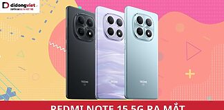 Redmi Note 15 5G ra mắt ngày 15/1