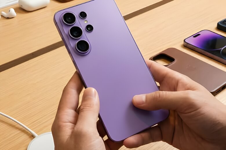 Samsung Galaxy S26 Plus có mấy màu? Tư vấn chọn màu thích hợp 9 Samsung Galaxy S26 Plus có mấy màu phiên bản Tím Coban