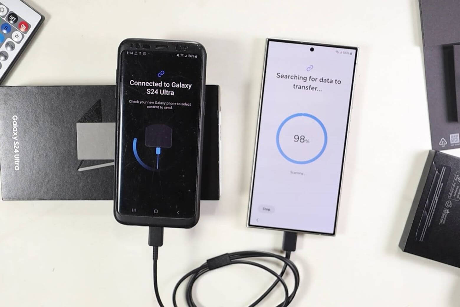 Smart Switch là gì - ứng dụng chuyển dữ liệu sang Galaxy trong vài phút.