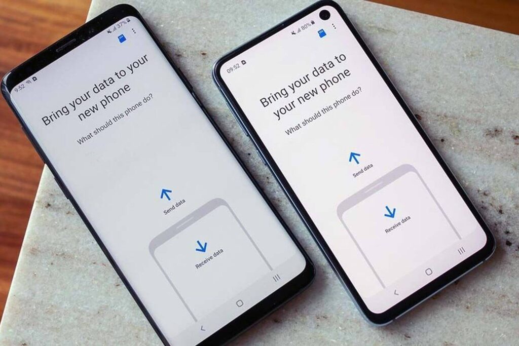 Smart Switch là gì - Smart Switch hỗ trợ chuyển toàn bộ dữ liệu, máy mới giống y máy cũ.