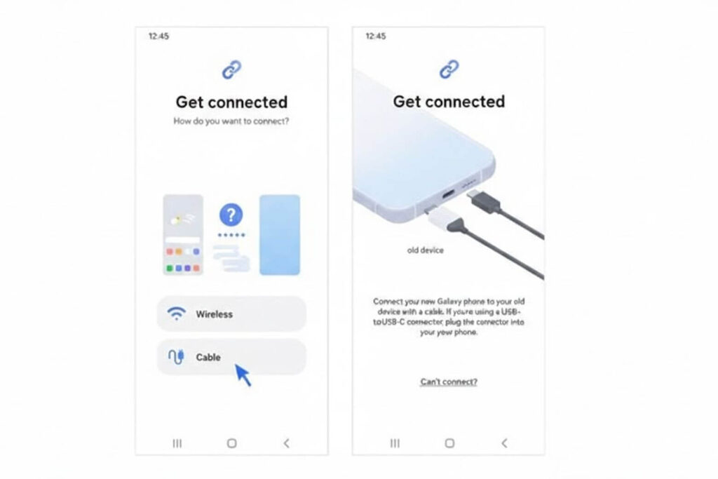 Bước 2: Chọn nguồn và phương thức
