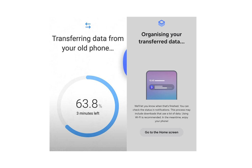 Bước 5: Bắt đầu truyền