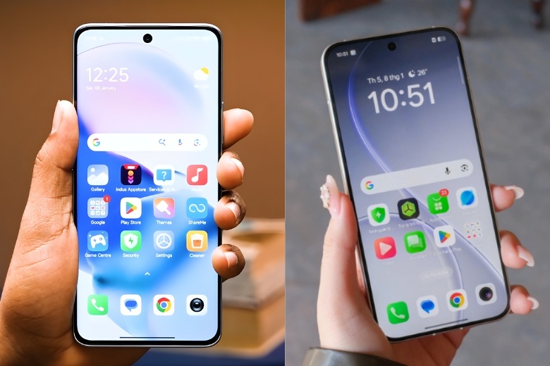 So sánh Note 15 Pro 5G vs OPPO Reno15 5G màn hình AMOLED