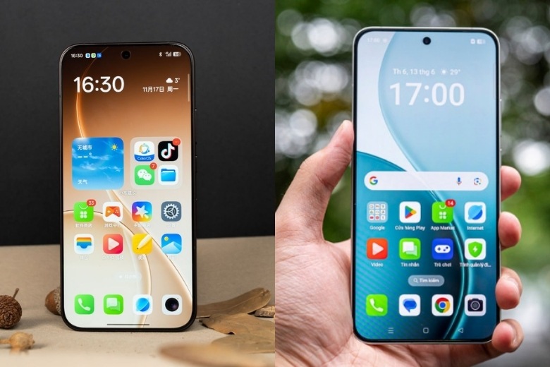 OPPO Reno15 Pro và Reno14 Pro: Khác gì nhau, có đáng nâng cấp? 13 So sánh OPPO Reno15 Pro và Reno14 Pro màn hình độ sáng