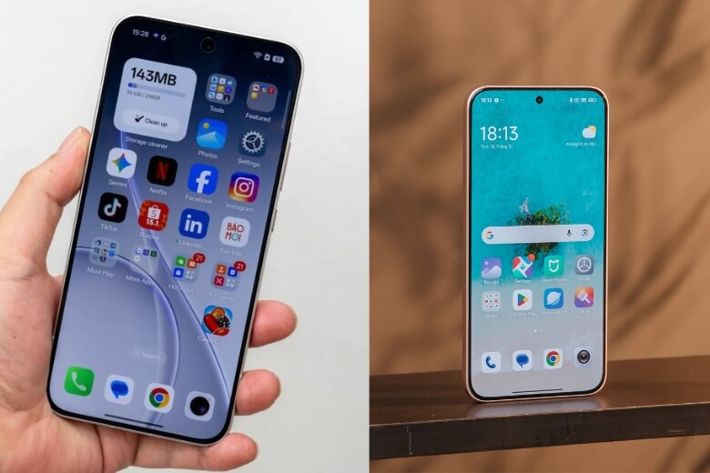 So sánh OPPO Reno15 và Xiaomi 15T: Điện thoại nào đáng mua hơn? 11 So sánh OPPO Reno15 và Xiaomi 15T màn hình AMOLED 120Hz