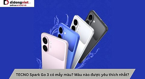 TECNO Spark Go 3 có mấy màu