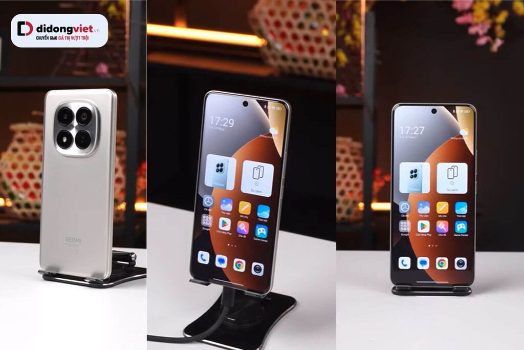 Pin Redmi Note 15 Pro trâu xài gần 2 ngày, sạc nhanh kèm củ - sạc nửa tiếng đủ nửa ngày.