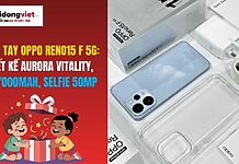 trên tay OPPO Reno15 F