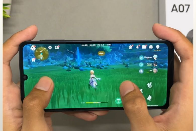 Trên tay Samsung Galaxy A07: Ngoại hình đẹp, cập nhật phần mềm 6 năm 18 trên tay a07 chơi game mượt mà