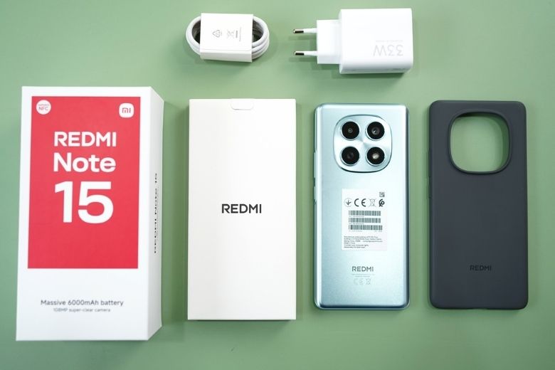 trên tay Xiaomi Redmi Note 15 5G