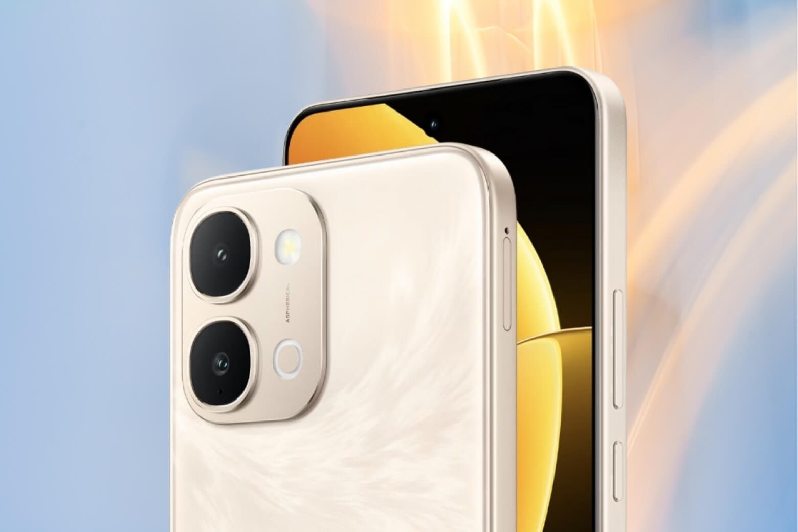 Màn hình và camera trên vivo Y500i không có nhiều nâng cấp đáng kể