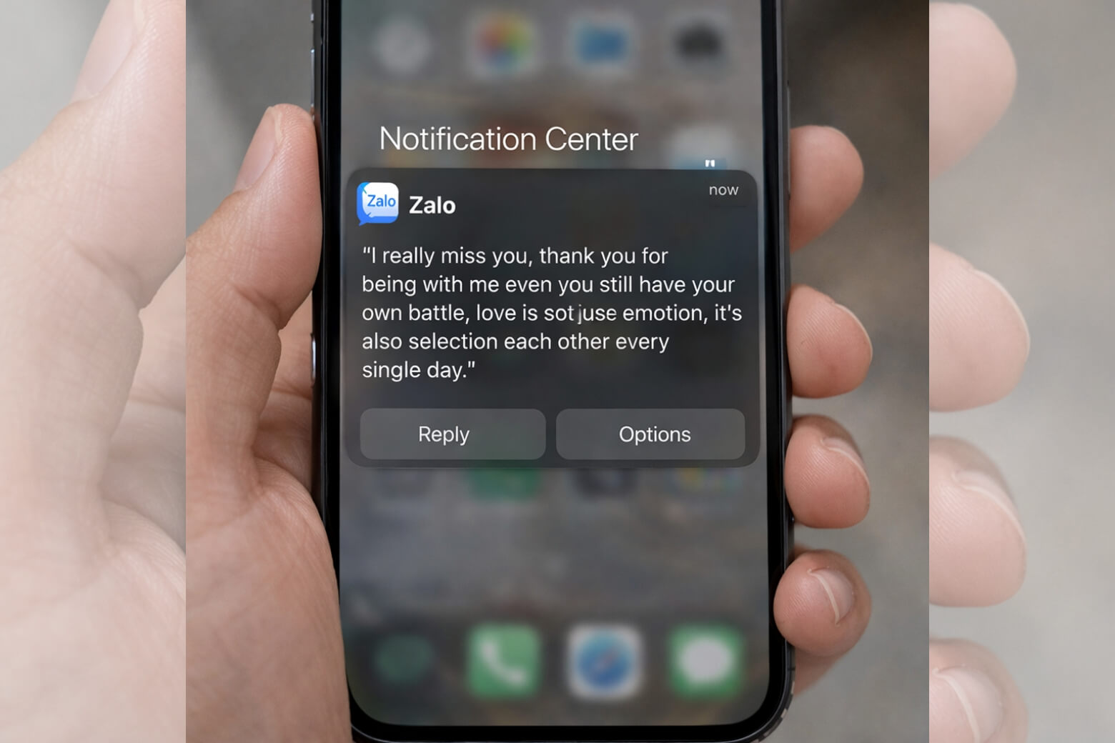 Xem tin nhắn đã thu hồi trên Zalo trên iPhone: Sự thật & Cách xem 2026 10 Nhanh tay đọc nhanh tin nhắn trong phần Trung tâm thông báo trước khi tin nhắn Zalo bị thu hồi
