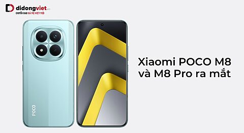 Xiaomi POCO M8 và M8 Pro ra mắt: Tổng quan các nâng cấp mới nhất Xiaomi POCO M8 và M8 Pro ra mắt
