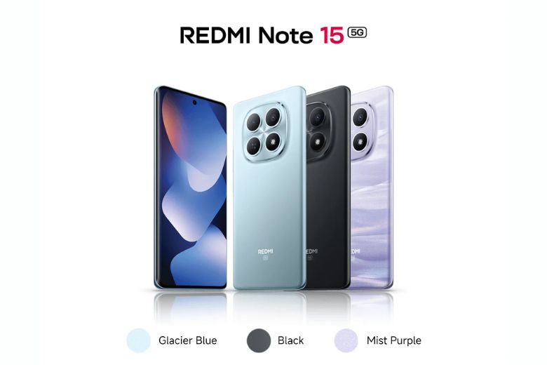 Xiaomi Redmi Note 15 5G có mấy màu