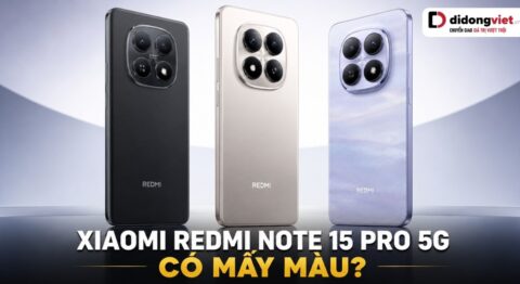 Redmi Note 15 Pro 5G có mấy màu