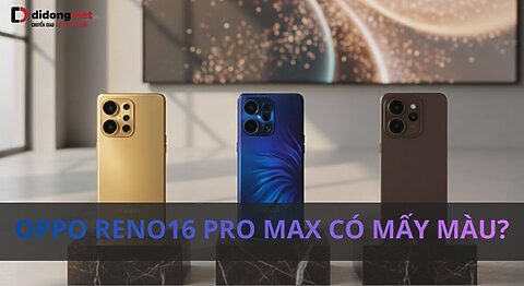 OPPO Reno16 Pro Max có mấy màu? Màu sẽ “hot” nhất 2026? OPPO Reno16 Pro Max có mấy màu? Màu sẽ "hot" nhất 2026?