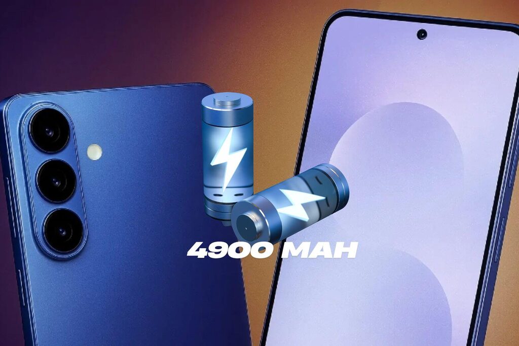 Samsung Galaxy S26 Plus được trang bị pin 4.900 mAh tối ưu cho thiết kế mỏng nhẹ và hiệu suất sử dụng.