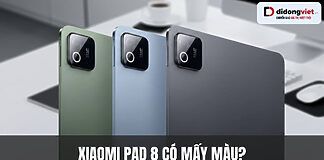 Xiaomi Pad 8 có mấy màu? 3 phiên bản màu sắc cực trend, cách lựa chọn