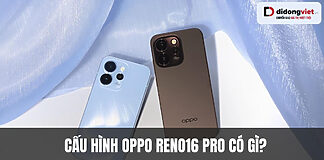 Cấu hình OPPO Reno16 Pro có gì? Camera 200MP, Pin 6500mAh trong thân máy siêu mỏng 7.6mm