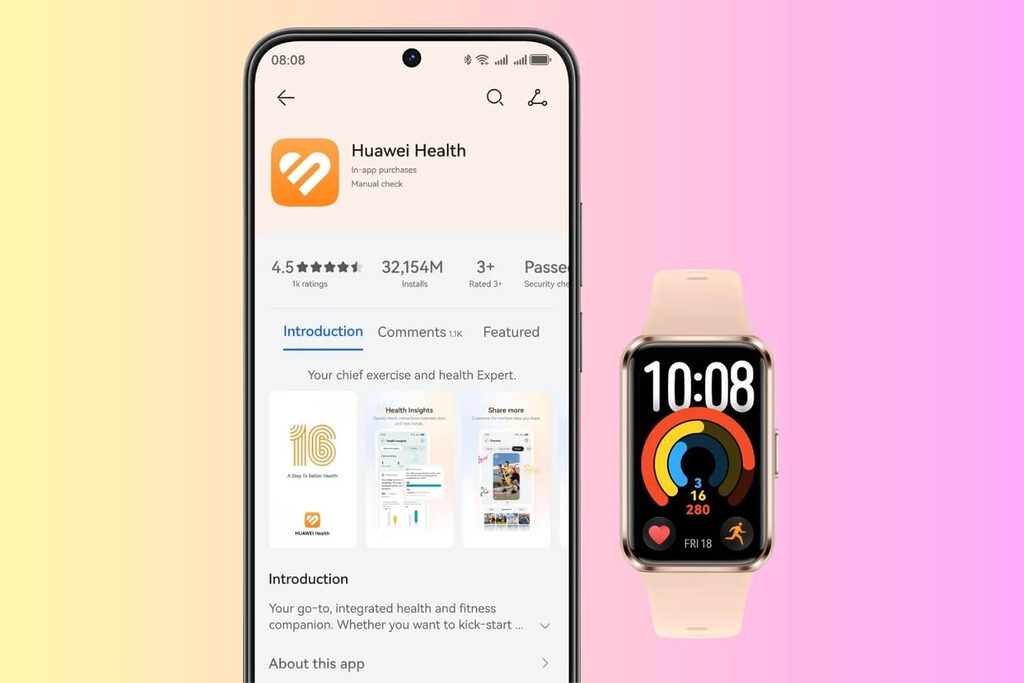 Huawei Band 11 quản lý toàn bộ dữ liệu sức khoẻ qua ứng dụng Huawei Health