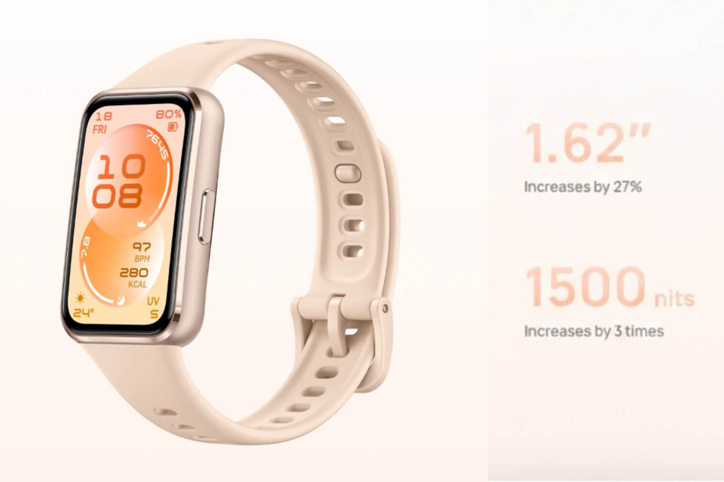 Huawei Band 11 nổi bật với màn hình AMOLED 1,62 inch sáng 1500 nits