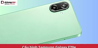 Cấu hình Samsung Galaxy F70e