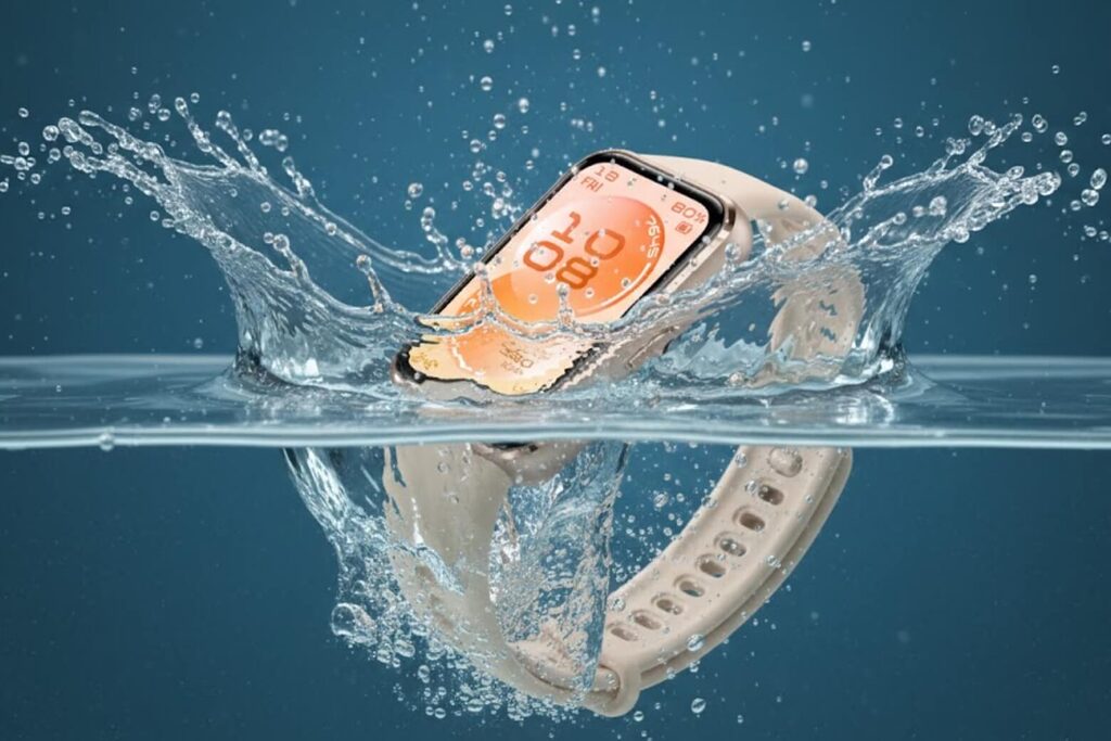 Có nên mua Huawei Band 11 – mỏng 8,99mm, pin 14 ngày, theo dõi sức khỏe toàn diện? 13 Huawei Band 11 – chống nước 5 ATM, đeo bơi hay tắm đều không lo.