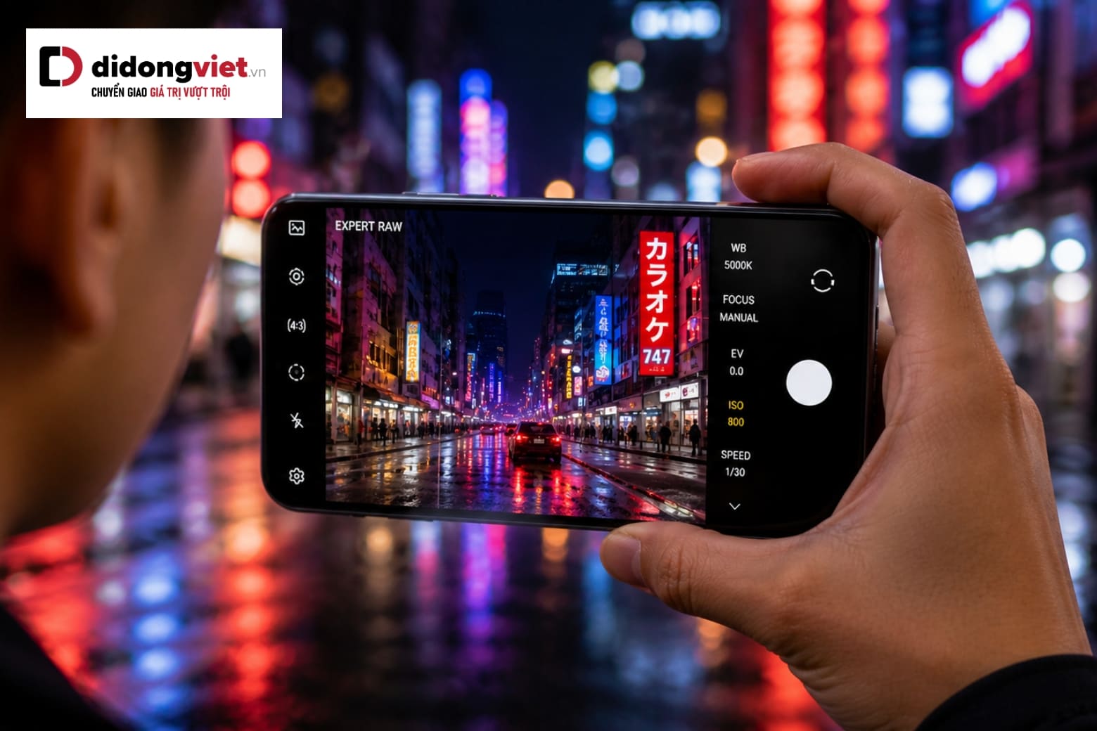 Kiểm soát chuyên sâu với Camera Assistant và Expert RAW