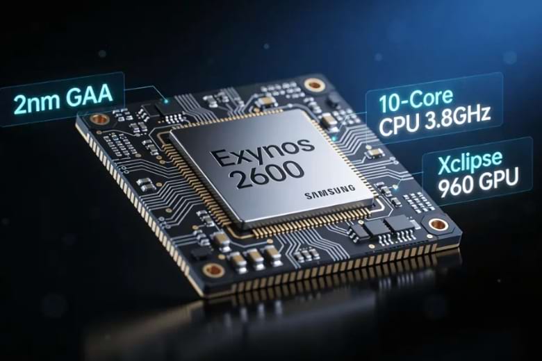 Có nên mua Samsung Galaxy S26 Plus? 5 điểm mạnh và 3 điểm yếu 2026 10 Chip Exynos 2600 trên Samsung Galaxy S26 Plus