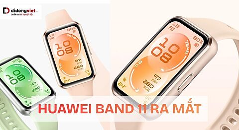 Huawei Band 11 ra mắt – Siêu mỏng 8,99 mm, pin 14 ngày, theo dõi sức khoẻ toàn diện Huawei Band 11 ra mắt – Siêu mỏng 8,99 mm, pin 14 ngày, theo dõi sức khoẻ toàn diện