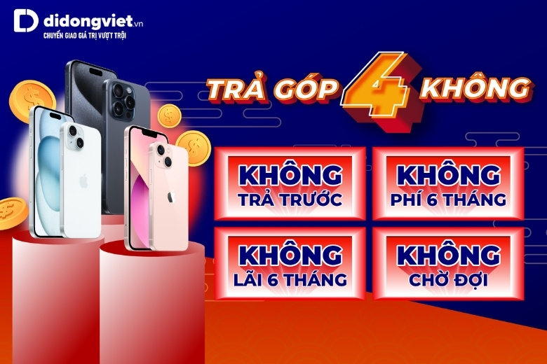 Trả góp Samsung Galaxy tại Di Động Việt