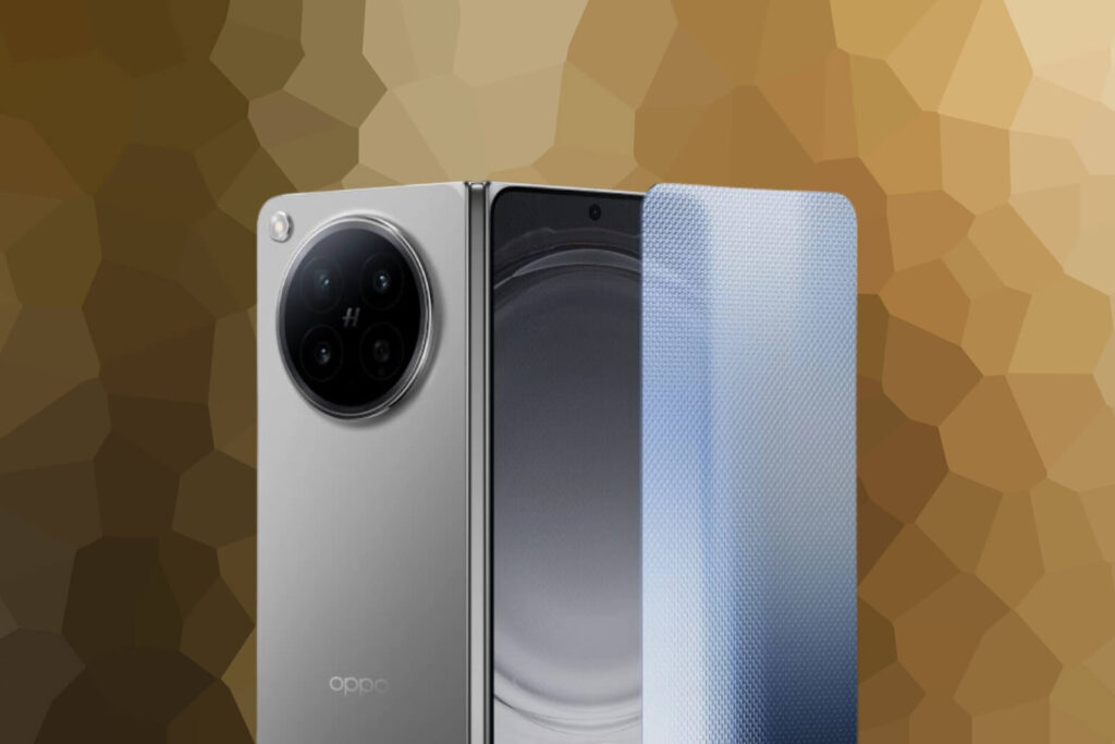 OPPO Find N6 có mấy màu? Khám phá 2 sắc độc đáo với Titanium nổi bật 6 Stellar Titanium – sắc bạc tinh tế với vẻ ngoài chuyên nghiệp, ấm áp, che dấu vân tay tốt.