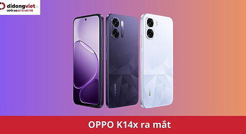 OPPO K14x ra mắt