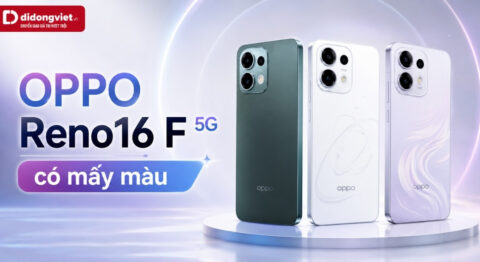 OPPO Reno16 F 5G có mấy màu