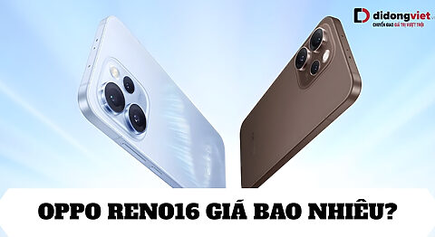 OPPO Reno16 giá bao nhiêu