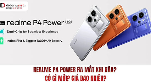 realme P4 Power ra mắt