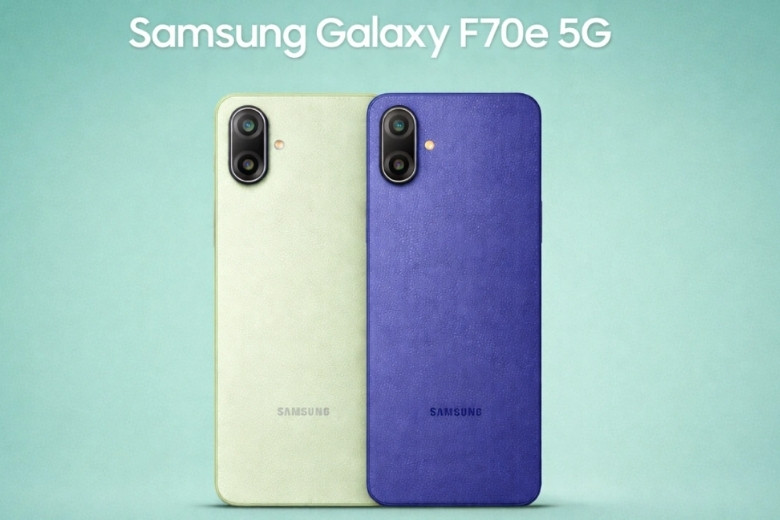 thiết kế Samsung Galaxy F70e
