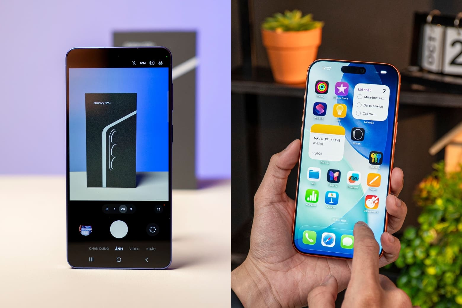 So sánh Samsung Galaxy S26 Ultra vs iPhone 17 Pro Max chi tiết 14 Vậy nên mua Samsung S26 Ultra hay iPhone 17 Pro Max?